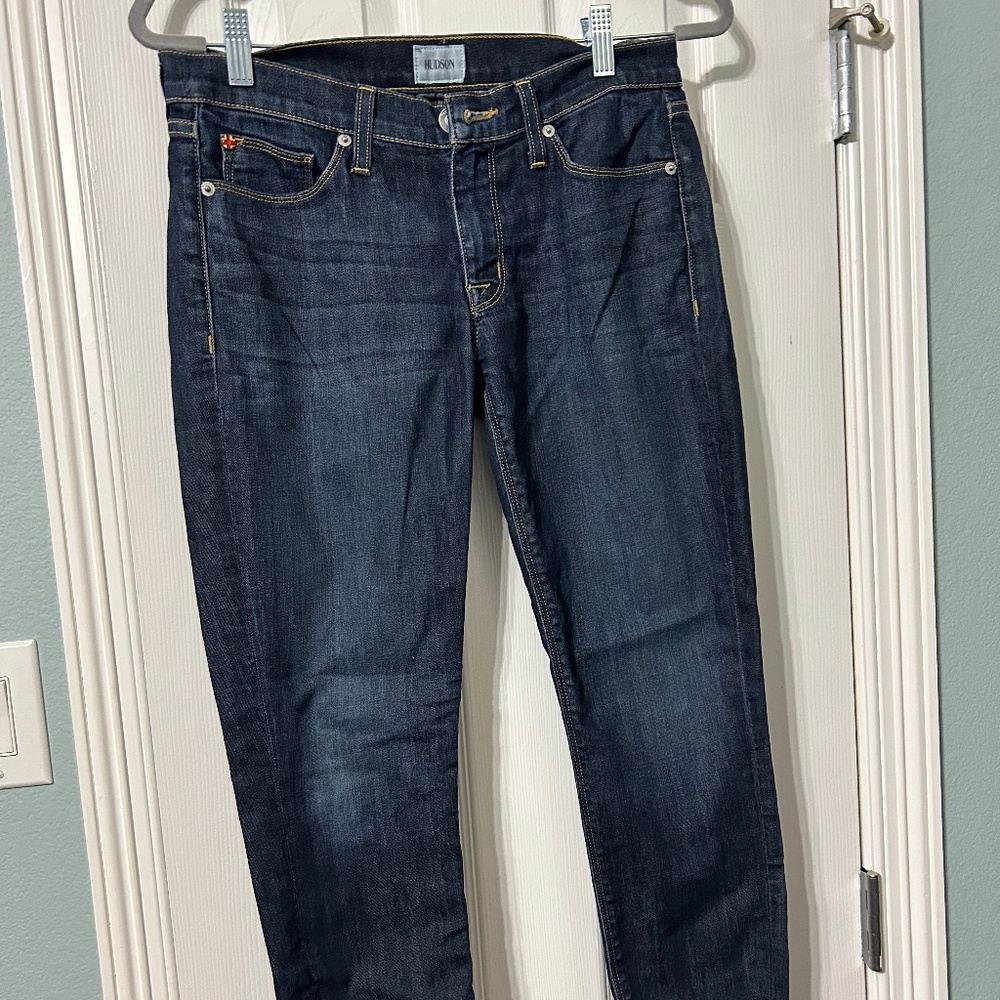 Hudson Krista Super Skinny Crop (Size 28)